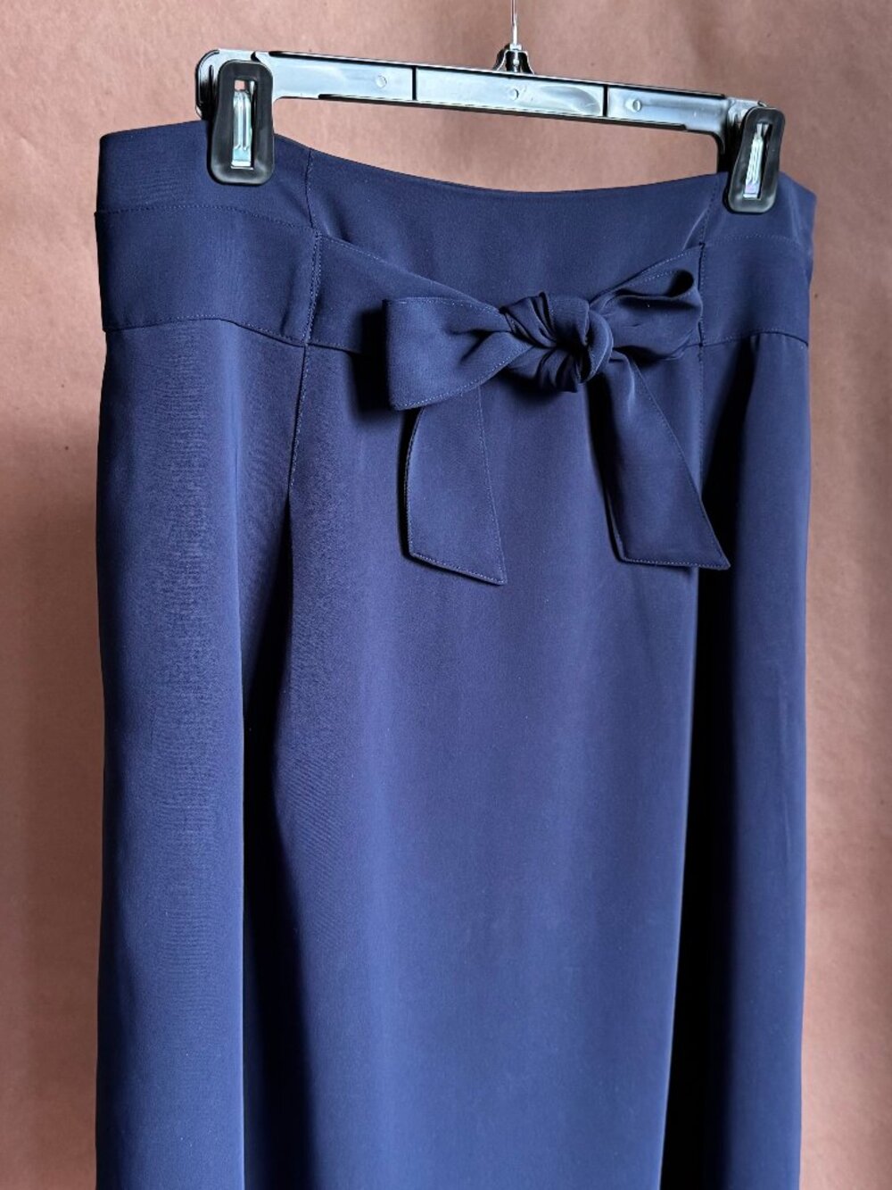 Boden Navy Blue Midi Skirt